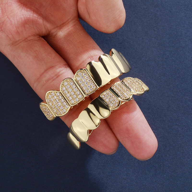 Body Jewelry High End - Grillz de luxe, nouveau, exquis, de