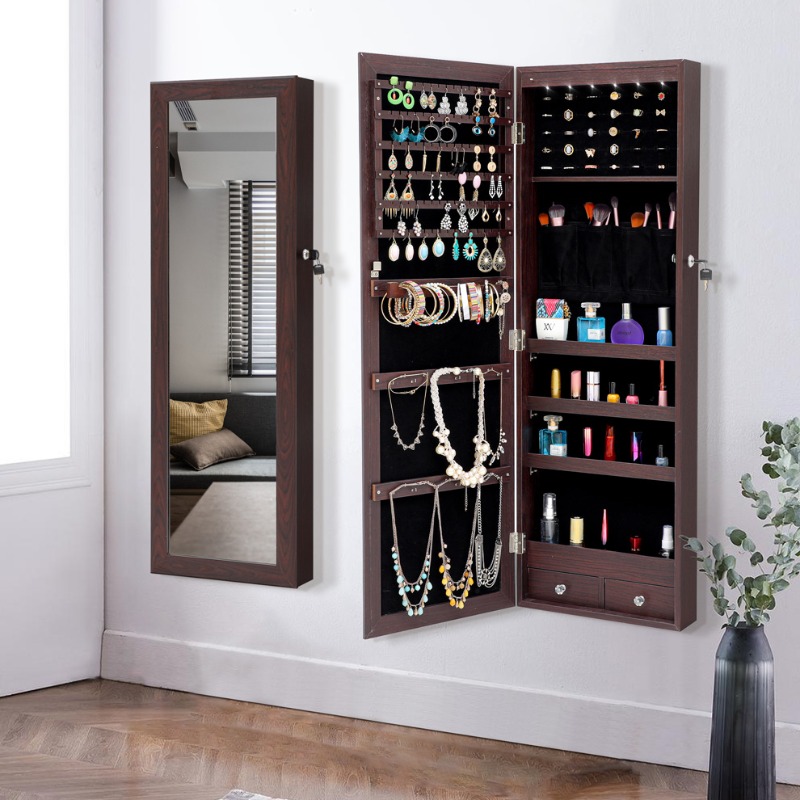 Body Jewelry Storage - Miroir de maquillage pour tout le