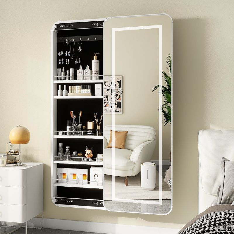 Body Jewelry Storage - Miroir pleine longueur escamotable dissimulé avec