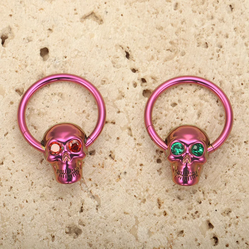 ZOOR F136 titane gothique crân - Zoor Body Jewelry avis et prix