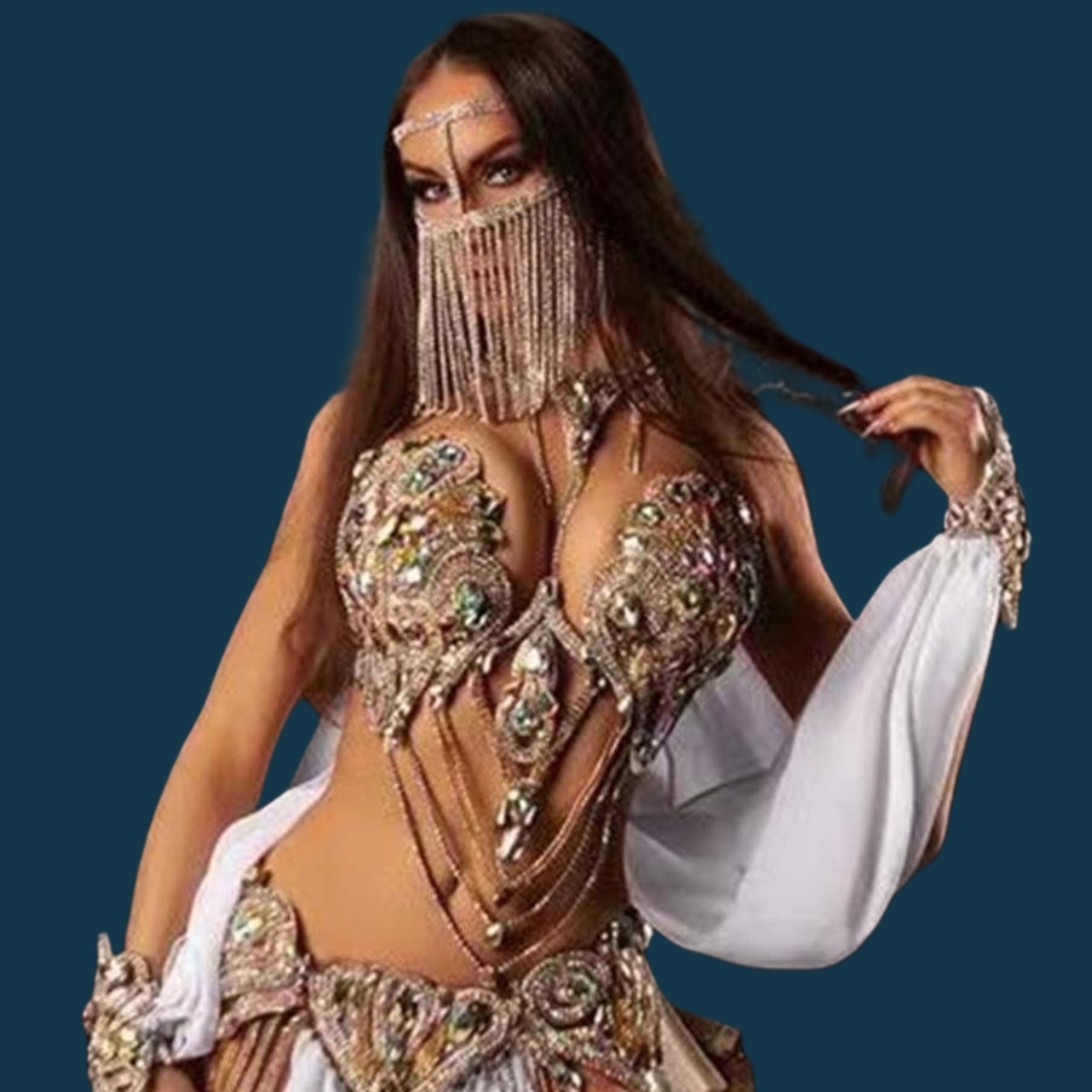 Masque de luxe haut de gamme e - Body Jewelry High End avis et prix