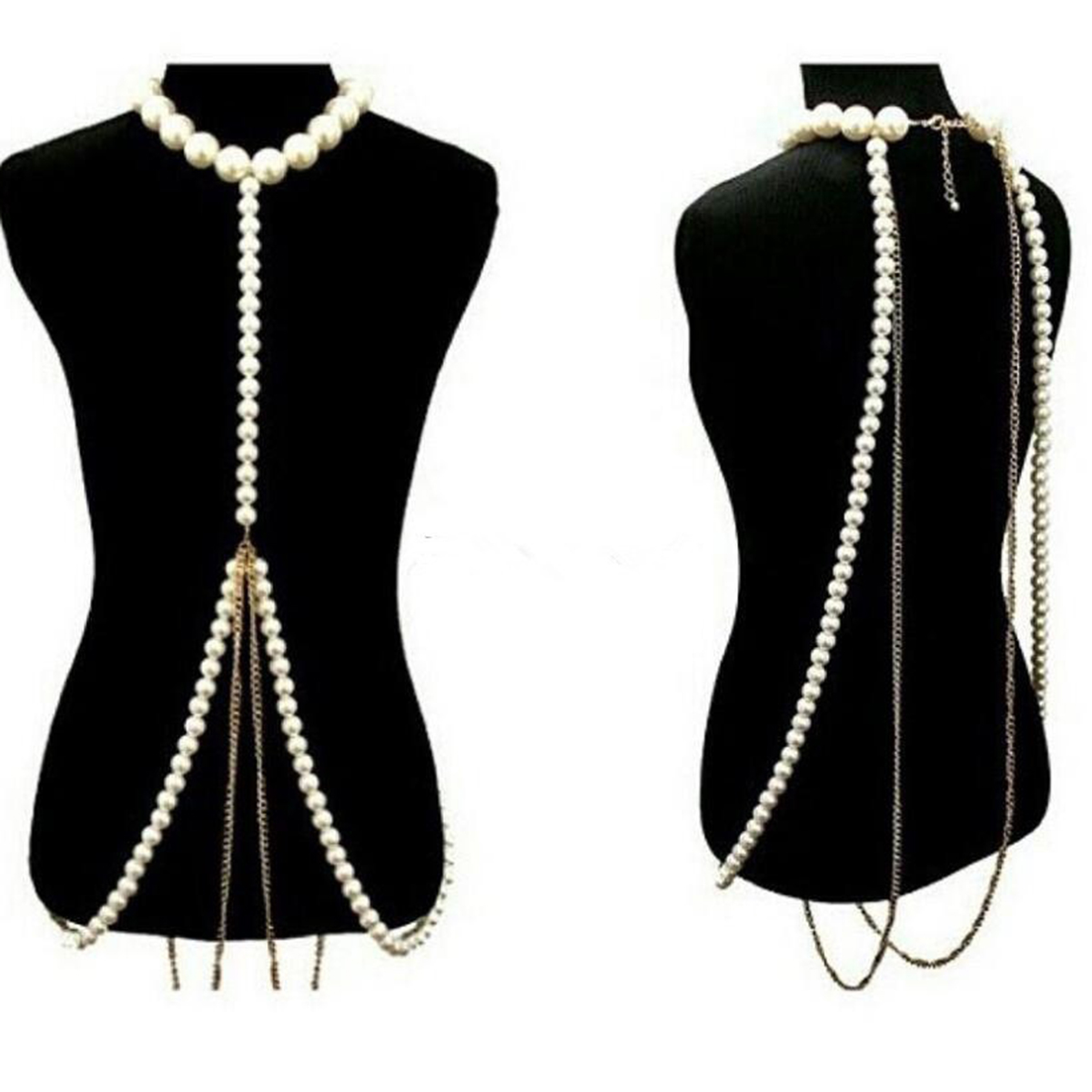 Chaîne de corps luxueuse en or - Body Jewelry High End avis et prix