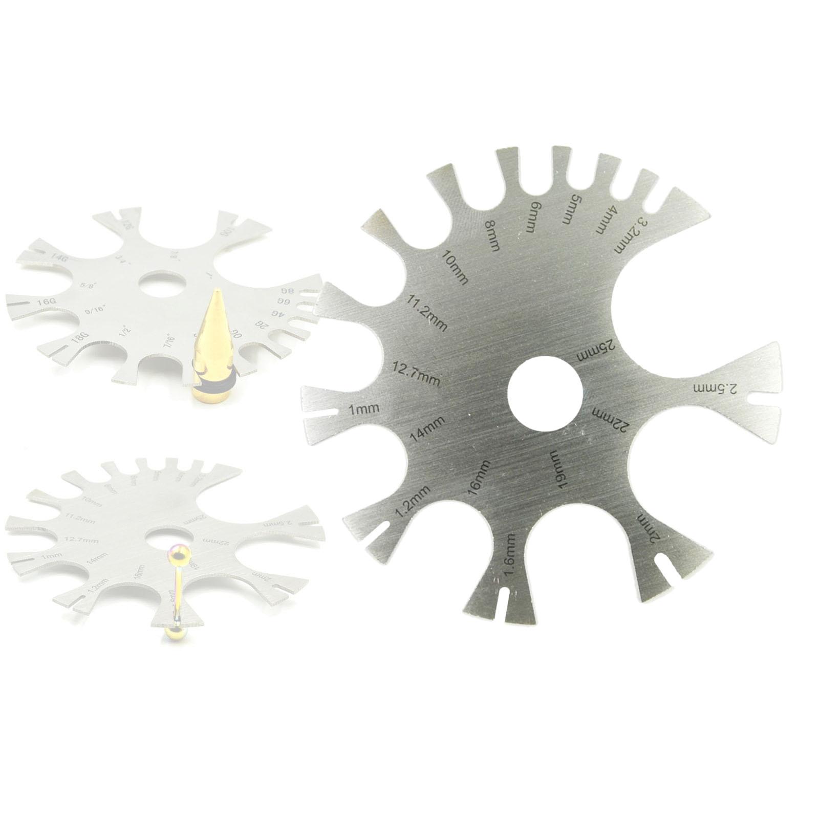 Jauge de perçage pour bijoux d - Body Jewelry Measurements avis et prix