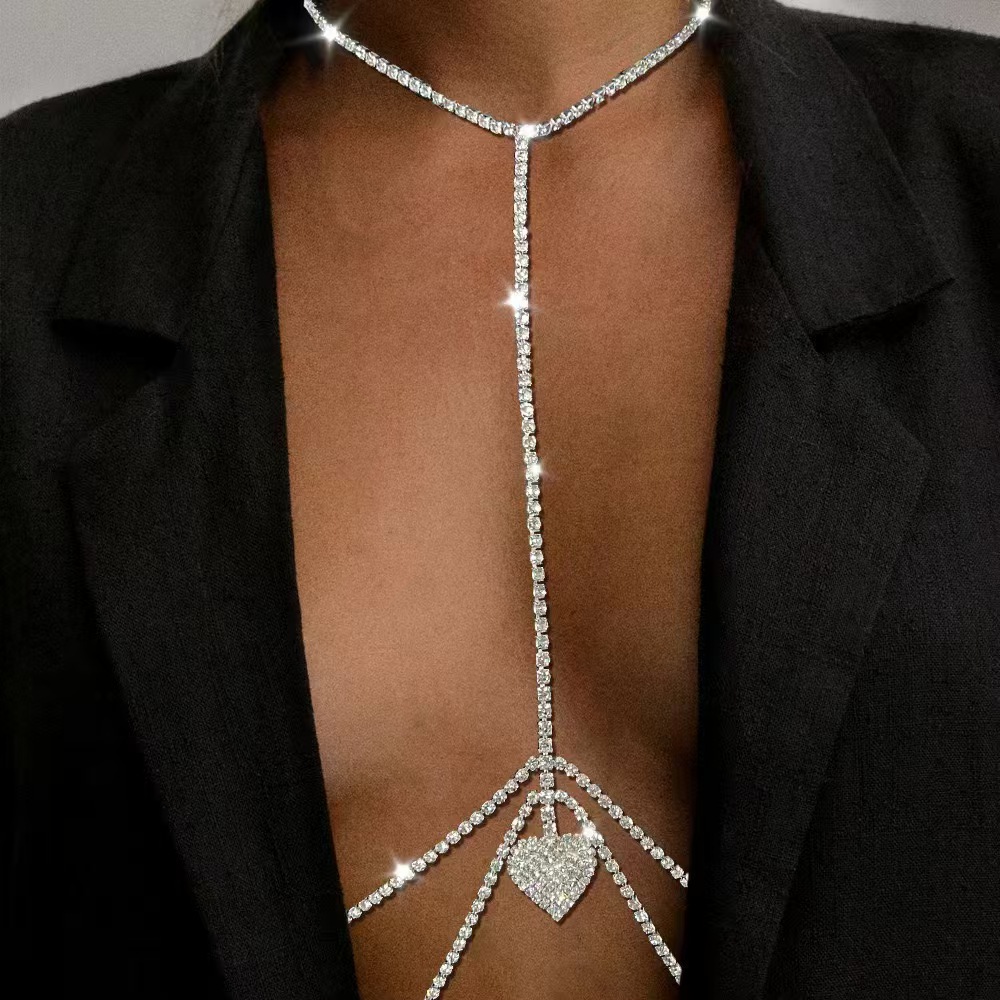 Chaîne de taille en strass en  - Body Jewelry High End avis et prix