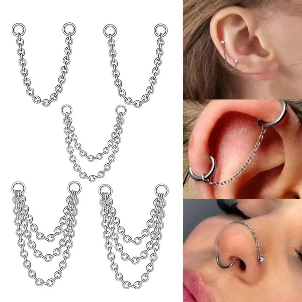Chaîne de nez en titane tendan - Body Jewelry And Piercing avis et prix