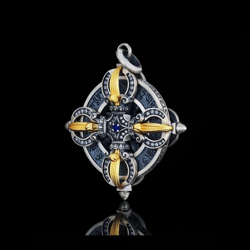 Pendentif pilon rétro en argen - Body Jewelry High End avis et prix
