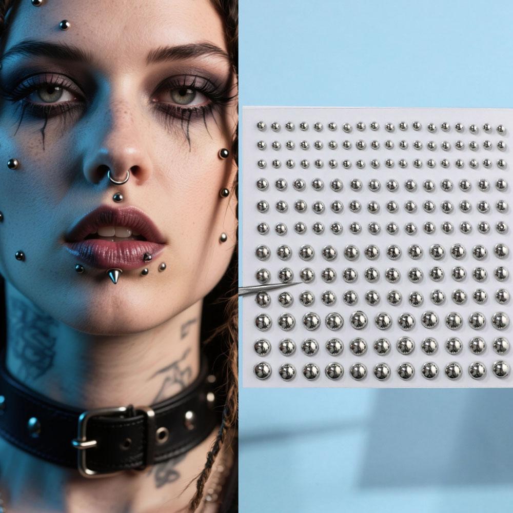 1 feuille d'autocollants en st - Body Jewelry Stickers avis et prix