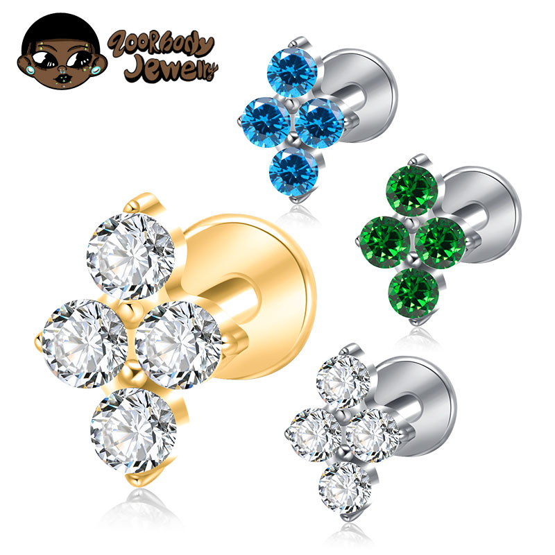 ASTM F136 titane Piercing 16G  - Zoor Body Jewelry avis et prix