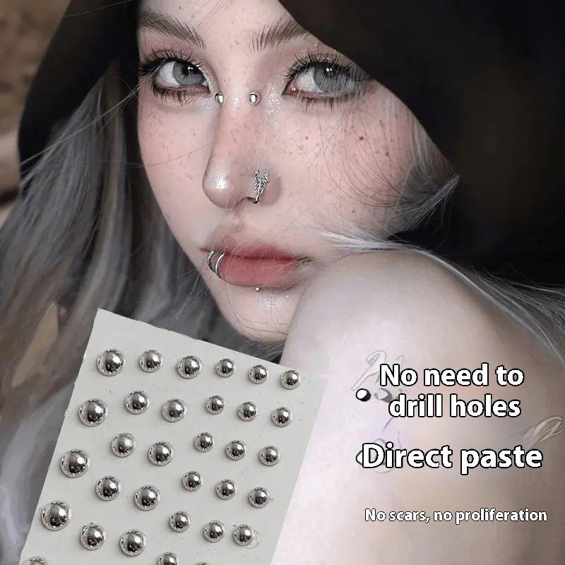 321 pièces Non Piercing lèvres - Body Jewelry Stickers avis et prix