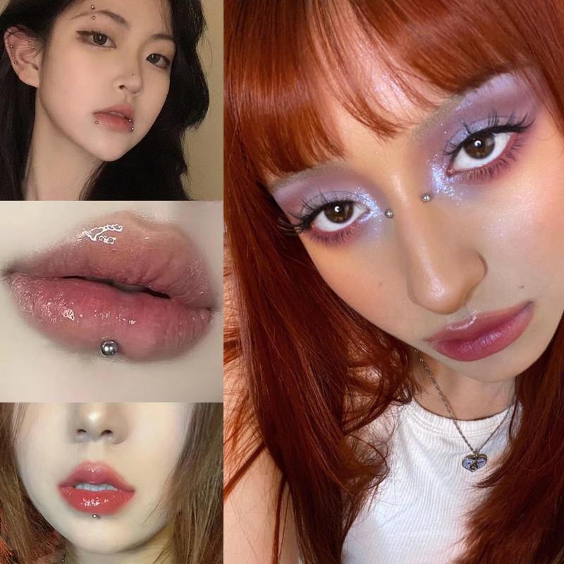 321 pièces Non Piercing lèvres - Body Jewelry Stickers avis et prix