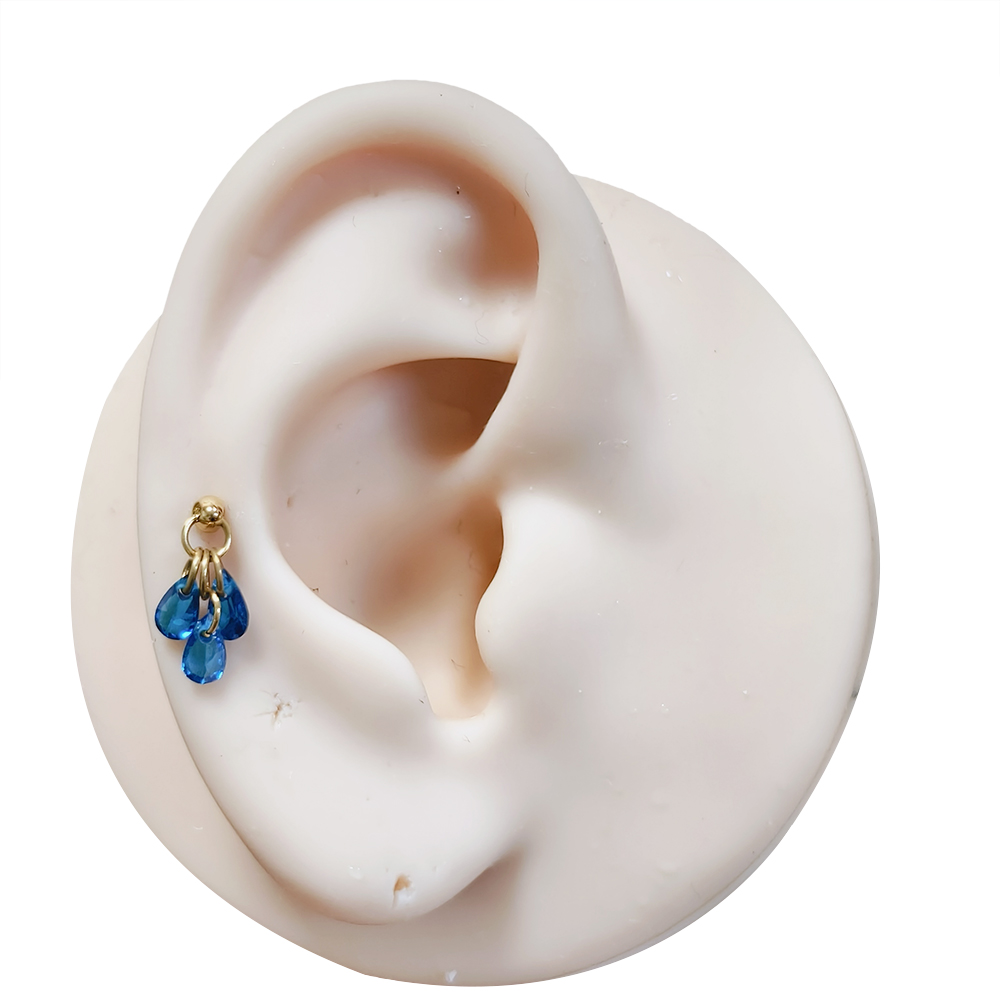 ASTM F136 G23 titane larme Zir - Zoor Body Jewelry avis et prix