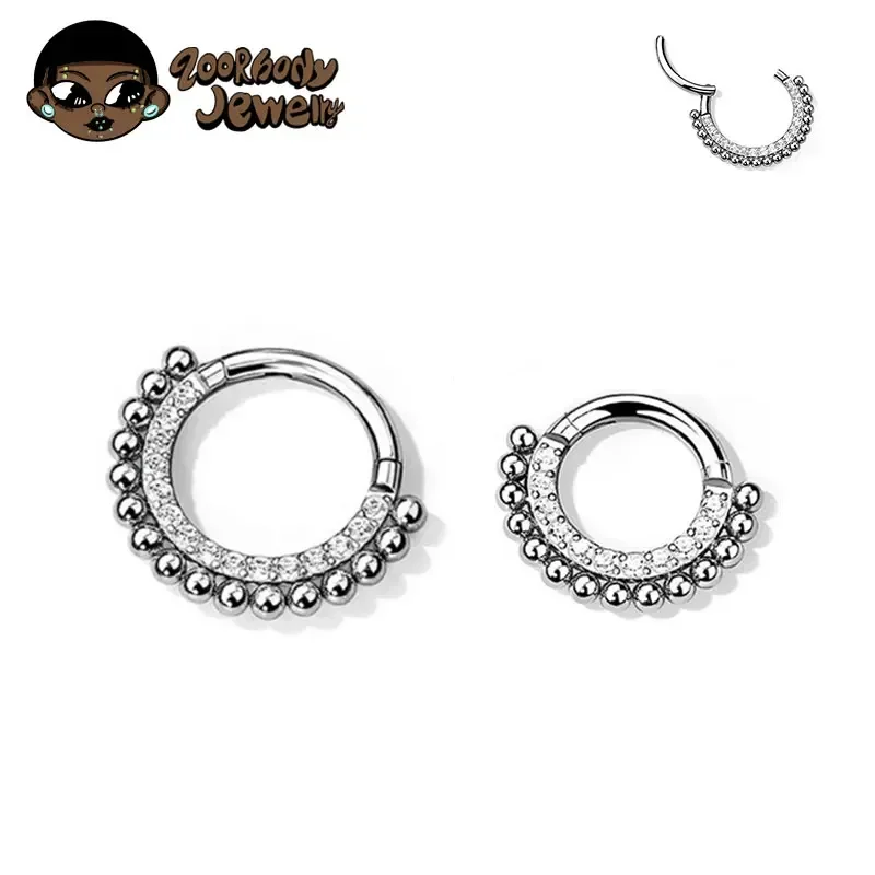 Piercing Daith en Titane ASTM  - Zoor Body Jewelry avis et prix