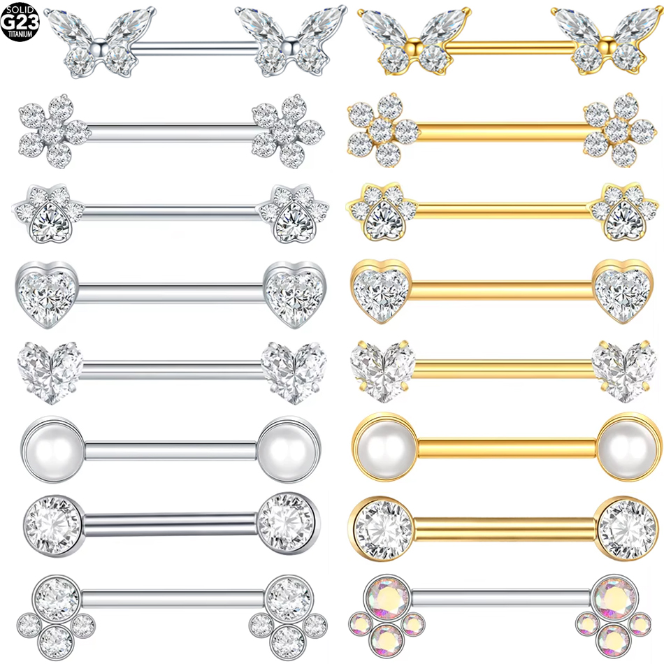 1 pièce Barbell de piercing po - Zoor Body Jewelry avis et prix
