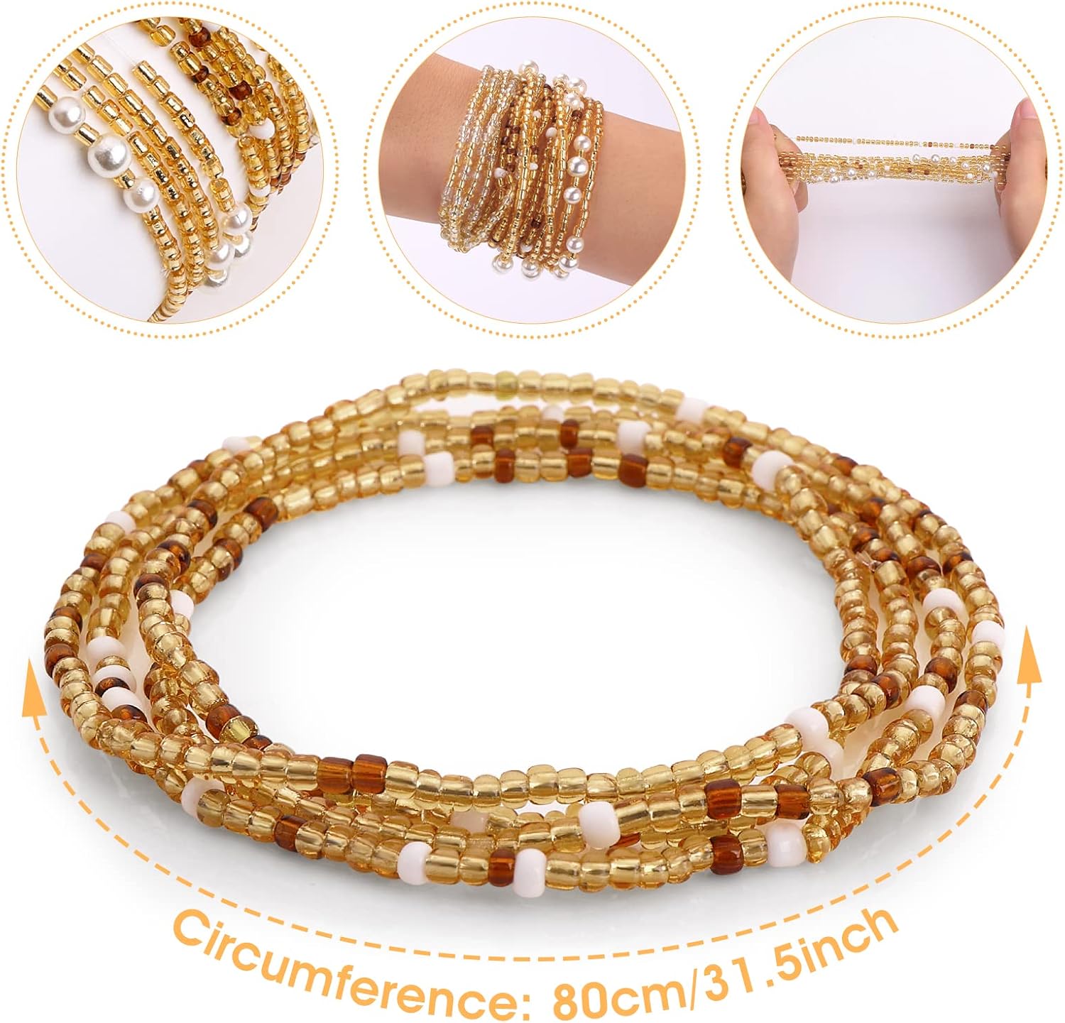 Perles de taille pour femmes,  - Body Jewelry Online avis et prix