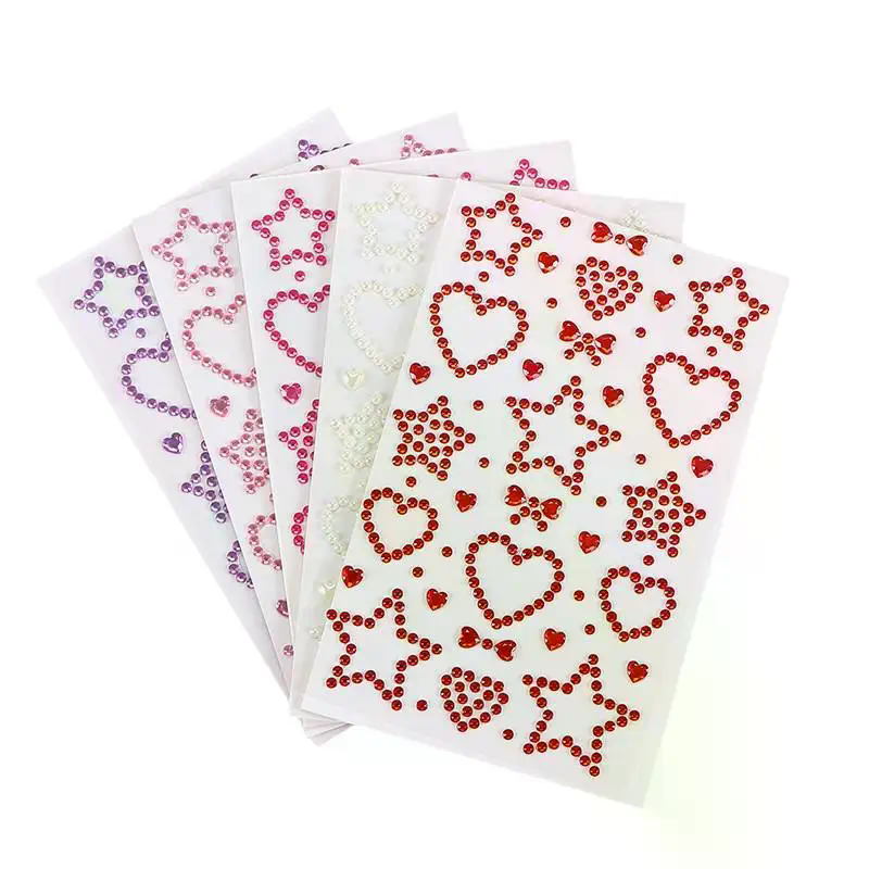 1 Feuille d'Autocollants Color - Body Jewelry Stickers avis et prix