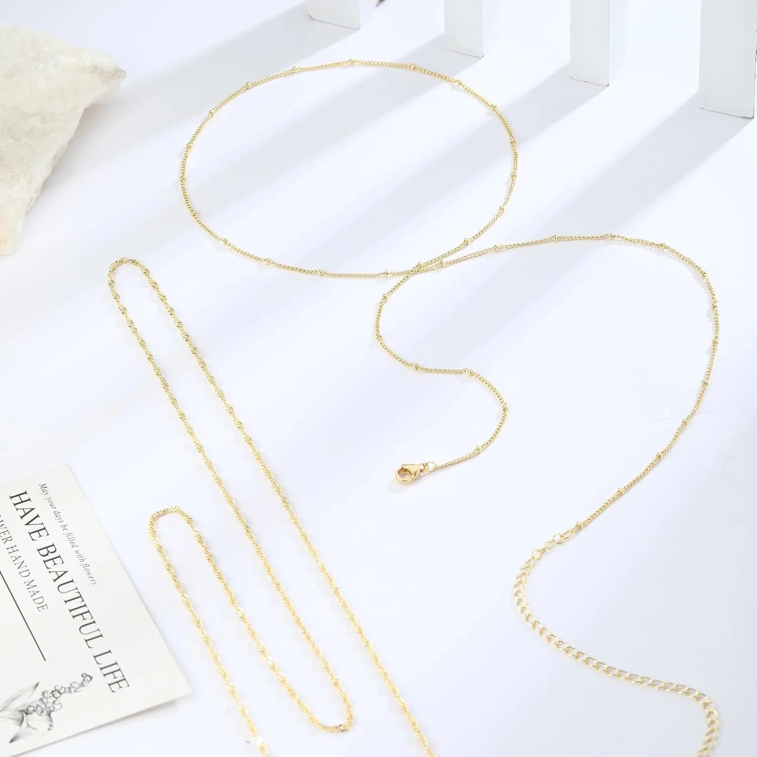 Chaîne de perles de taille rég - Body Jewelry Online avis et prix